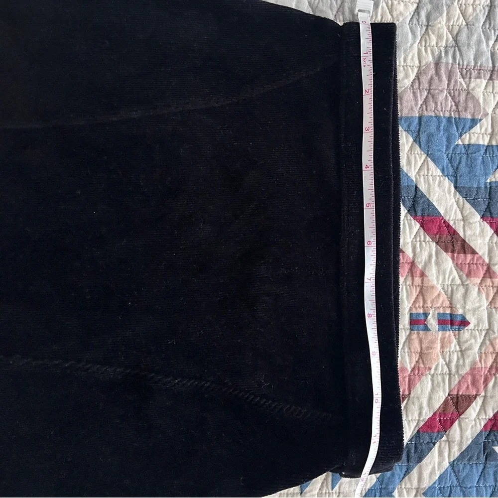 Alo Micro Corduroy Winter Break Mini Skirt XS